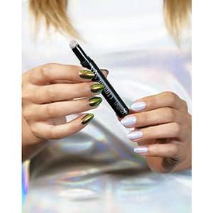 Gelish Chrome Stix, Chrome Nail Powder, Nail Art for Stunning Metallic Finish, Long-Lasting, Easy