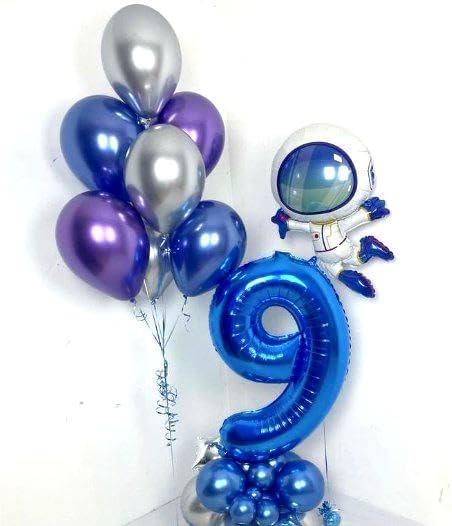Navy Blue Jumbo Number 29 Balloon 40 Inch, Boy Girl 29 Birthday Supplies, Foil Helium 29 Birthday