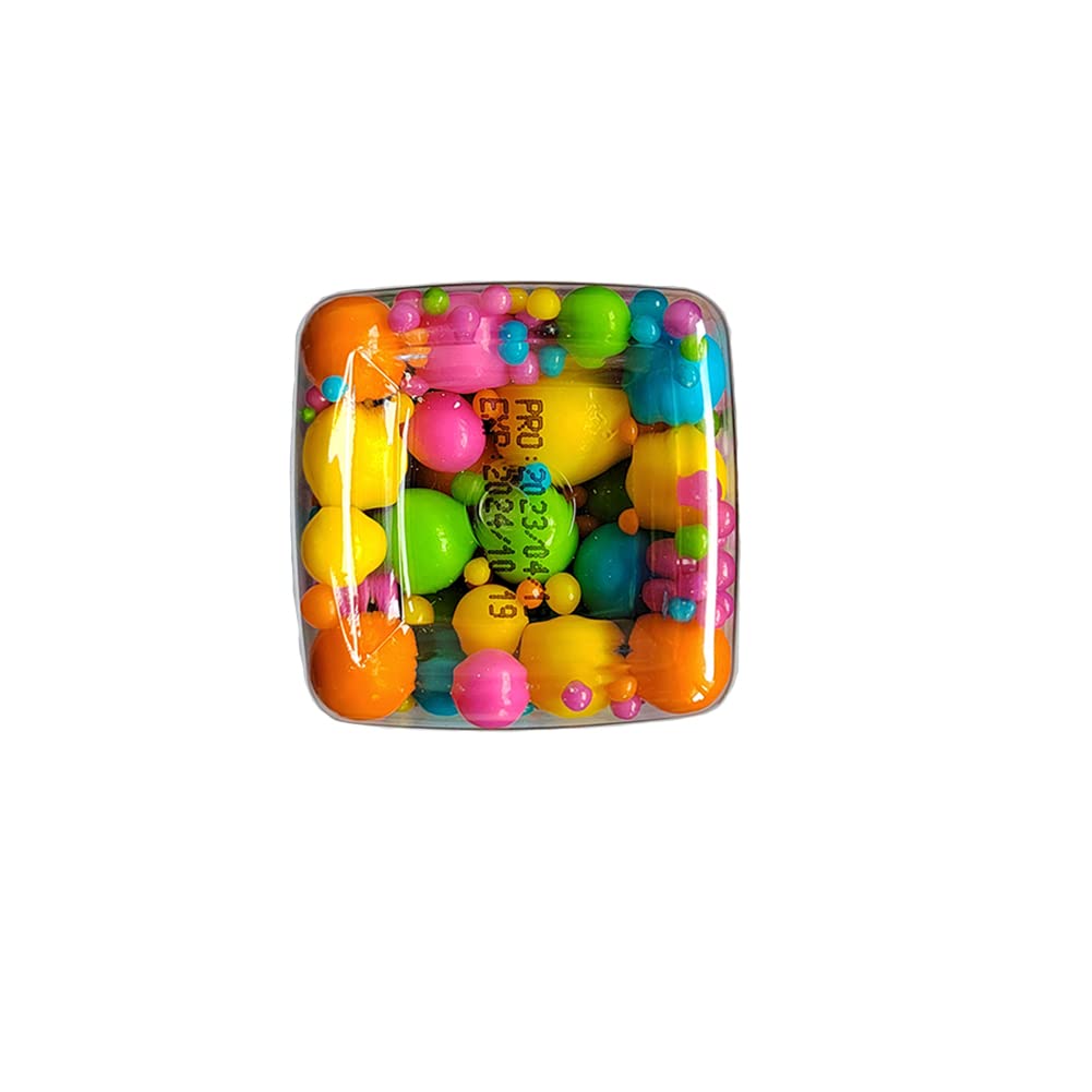 Edible Rainbow Sugar Pearls Candy Sprinkles 120G/ 4.23Ounce Baking Cake Sprinkles Cupcake and Cake