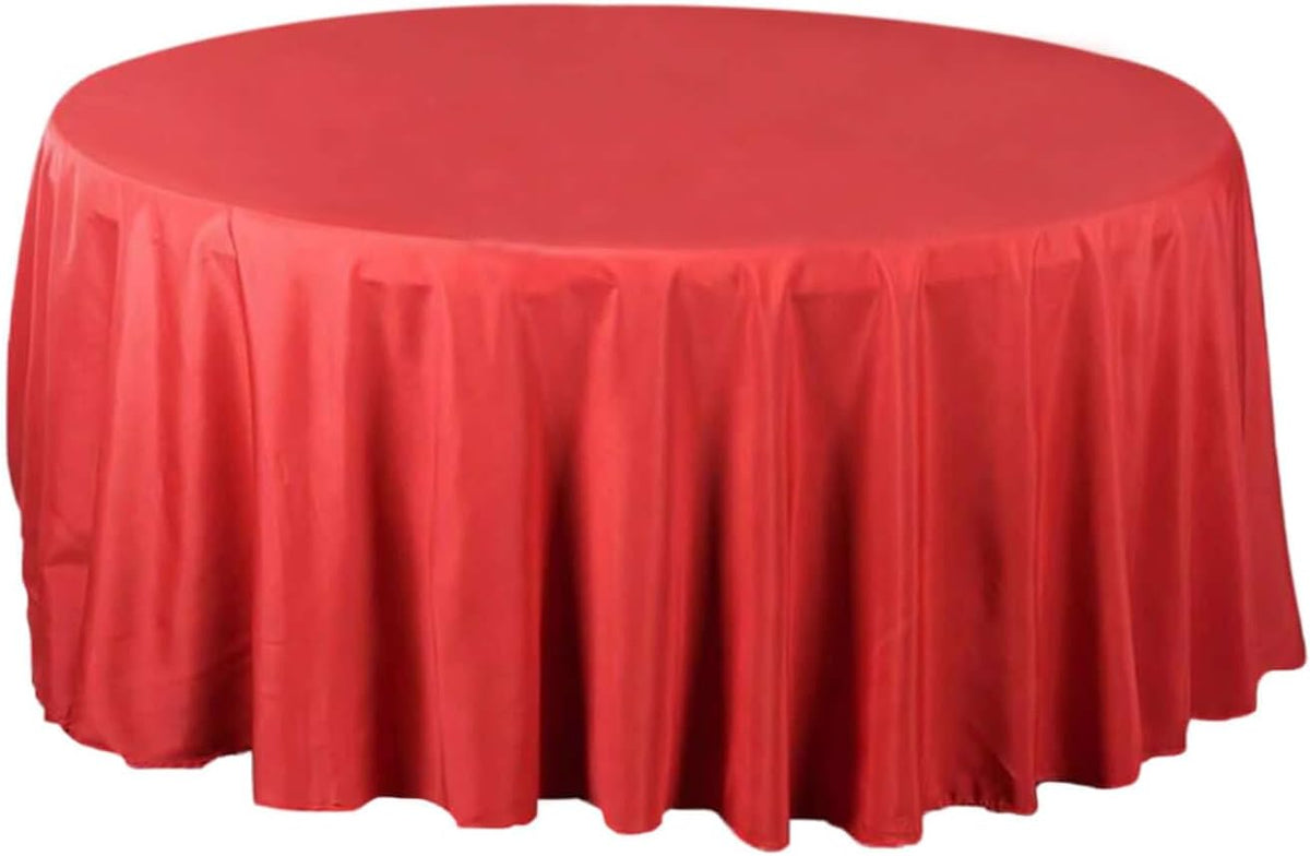Efavormart Round Tablecloth, 108 Inch Stain & Wrinkle Resistant Washable Table Cloth, Decorative