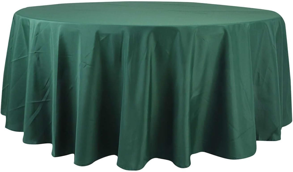 Efavormart Round Tablecloth, 108 Inch Stain & Wrinkle Resistant Washable Table Cloth, Decorative
