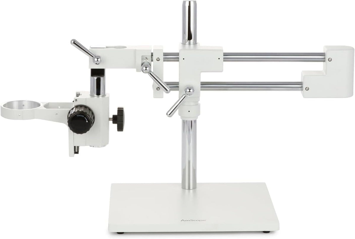 AmScope DAW Heavy Duty Double-arm Boom Stand