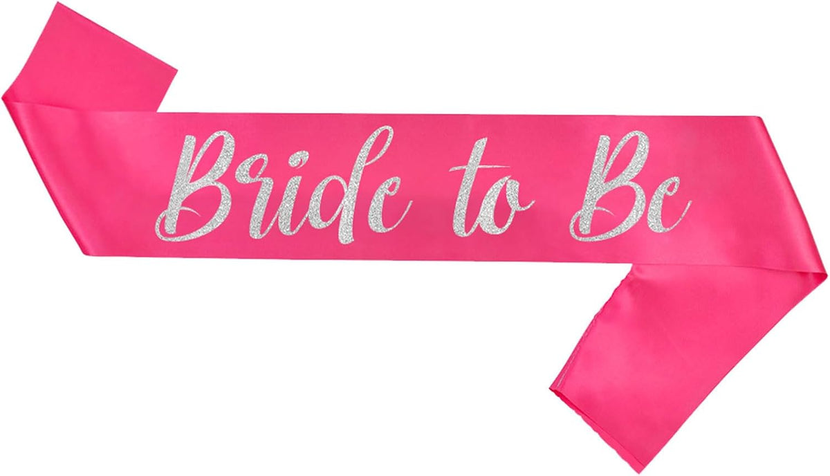 Bride to Be Sash Pink, Bride Sash Bachelorette Party Bridal Shower Sashes Bachelor Decorations Just