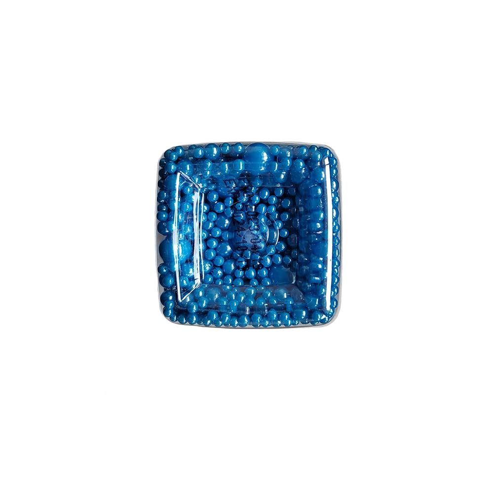 Edible Royal Blue Sugar Pearls Candy Sprinkles 120G/ 4.23Ounce Baking Cake Sprinkles Cupcake and