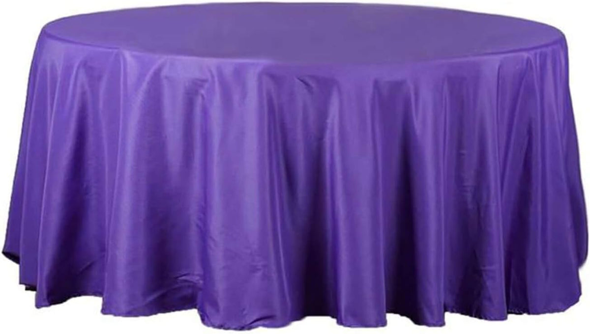 Efavormart Round Tablecloth, 108 Inch Stain & Wrinkle Resistant Washable Table Cloth, Decorative