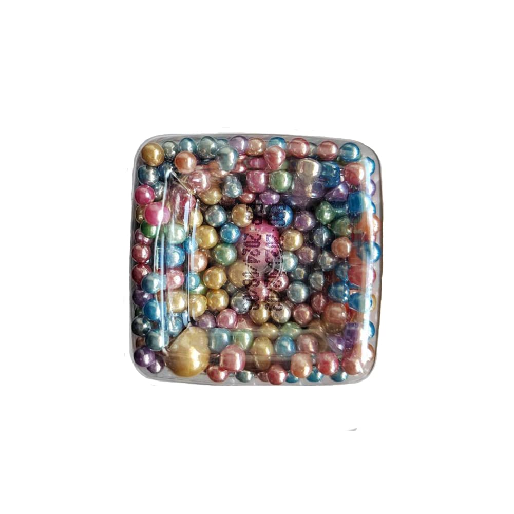 Edible Light Colorful Sugar Pearls Candy Sprinkles 120G/ 4.23Ounce Baking Cake Sprinkles Cupcake