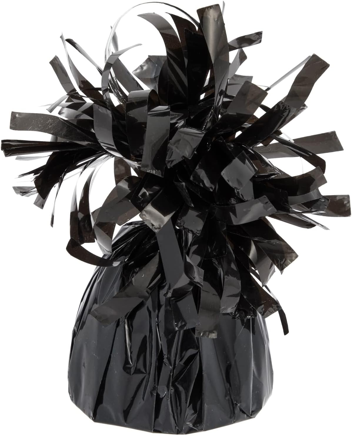 BLUE PANDA Black Balloon Weights - Pack of 15, 6 Oz, 4.5 In - Helium Balloon Weight Bulk for Table