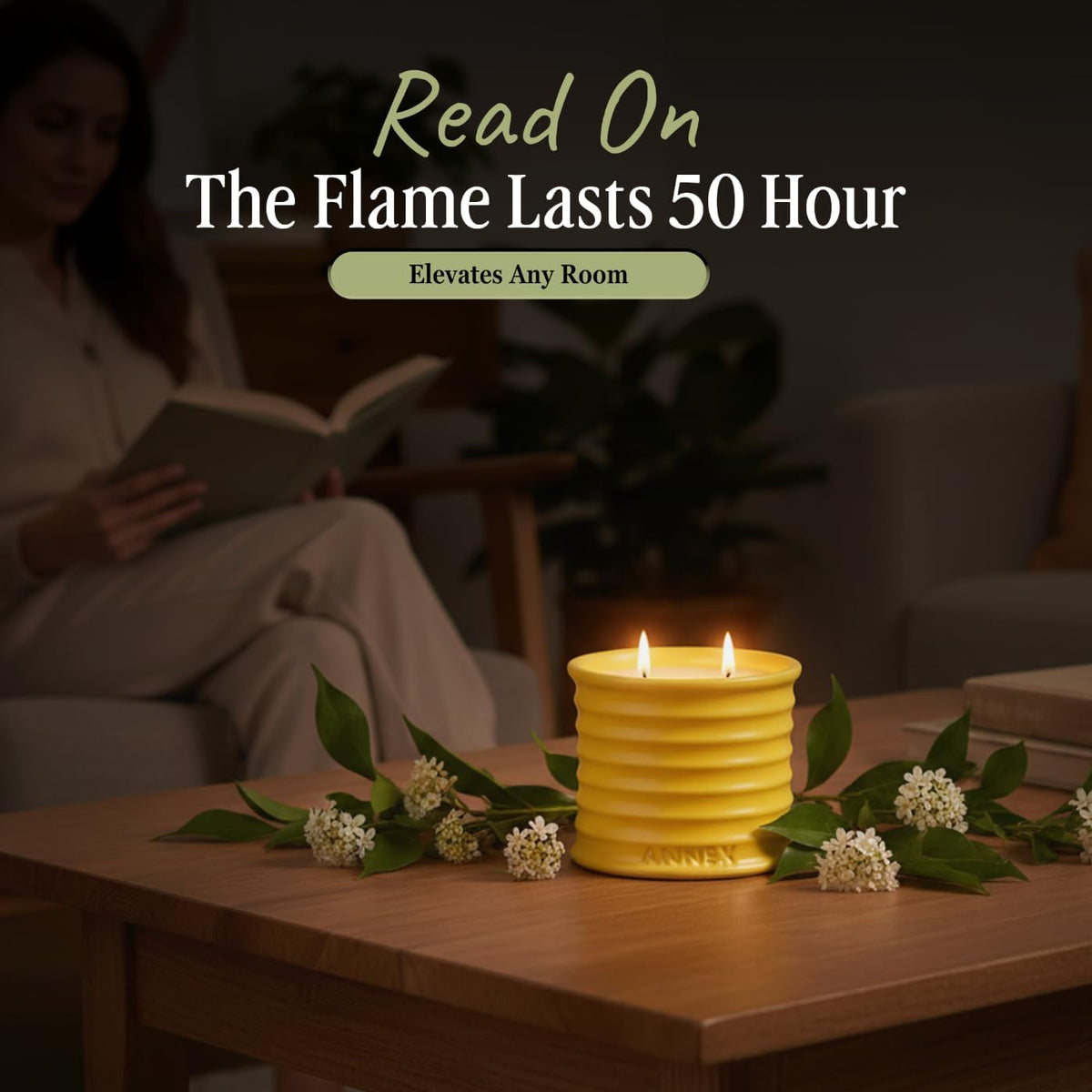Scented Luxury Candles in Handmade Ceramic Jars, Soy Wax | Flower Bomb – Lily of The Valley &