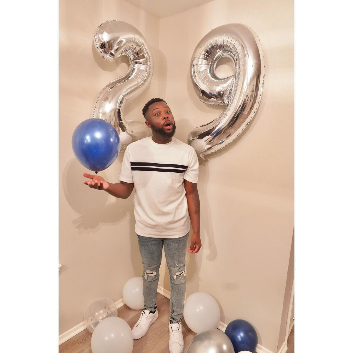 Sliver 2 Balloon - Number Balloon 40 Inch, 2st Sliver Birthday Decorations