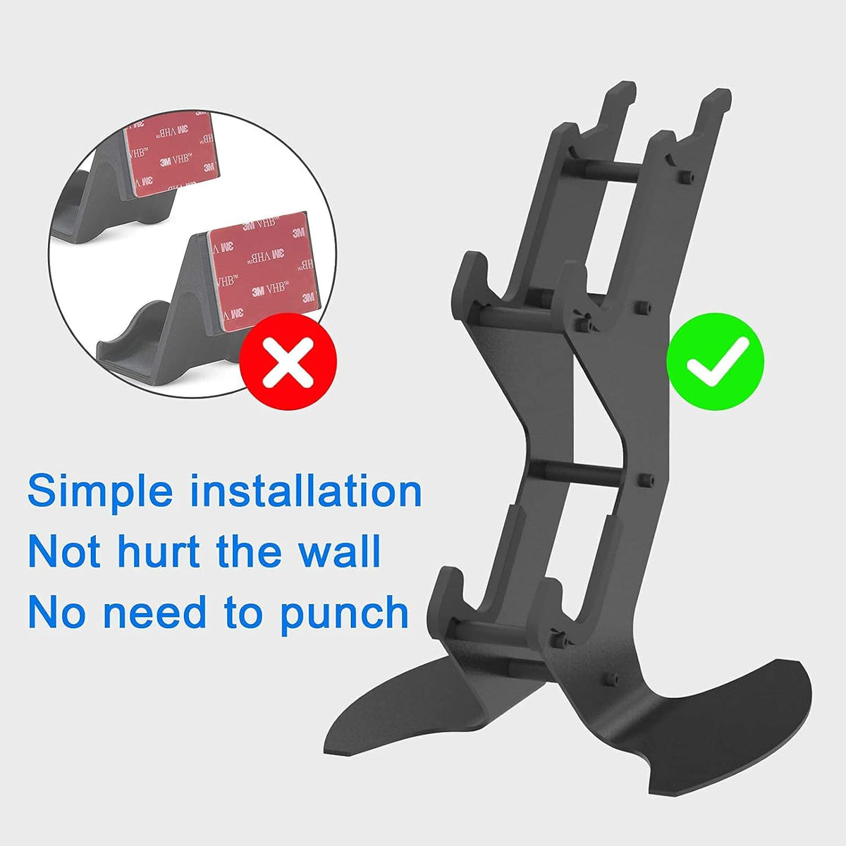 Controller Holder, Game Controller Rack Headset Stand for Xbox Series X S/Xbox one / PS5 / PS4 /