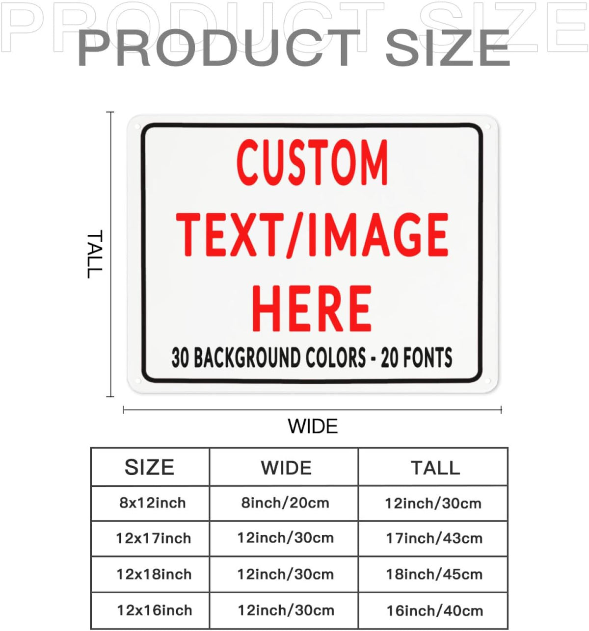 Custom Sign Personalized Custom Metal Sign, Customize For Office, Business, Workplace, Office
