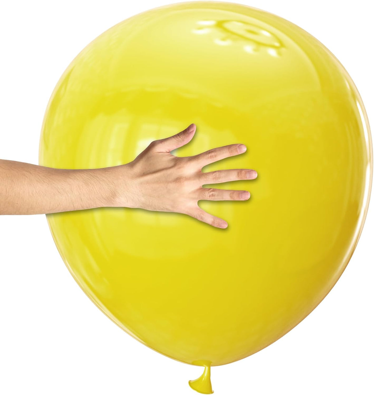 KAWKALSH Yellow Big Balloons 32pcs, 18 Inch Large Latex Giant Heavy Duty Balloons for Birthday