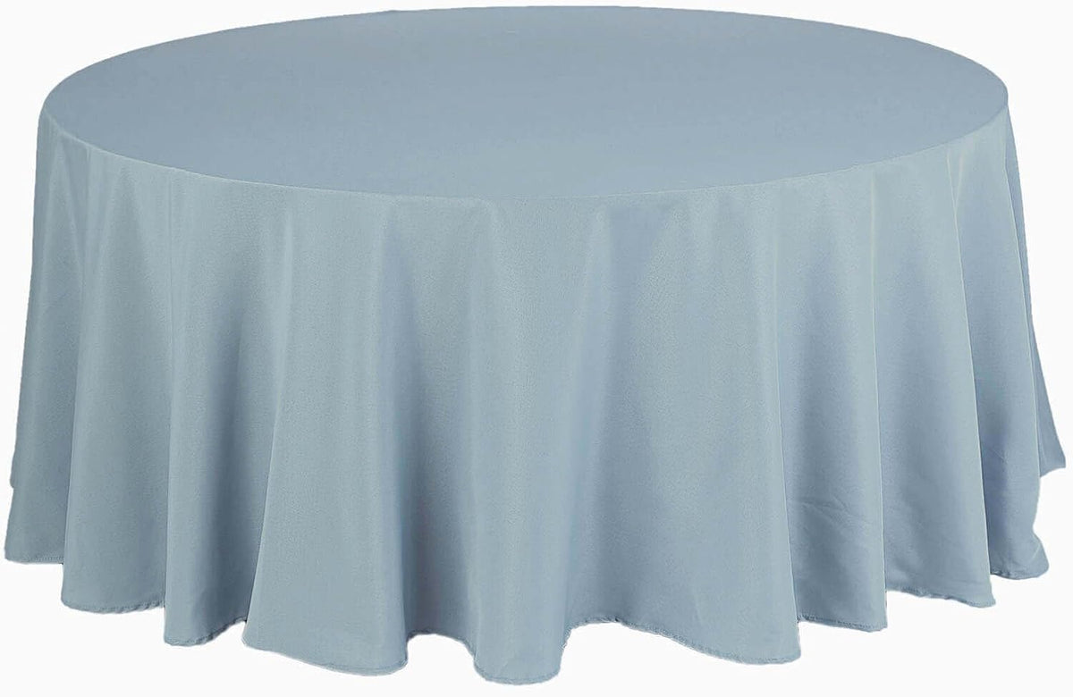 Efavormart Round Tablecloth, 132 Inch Stain & Wrinkle Resistant Washable Table Cloth, Decorative