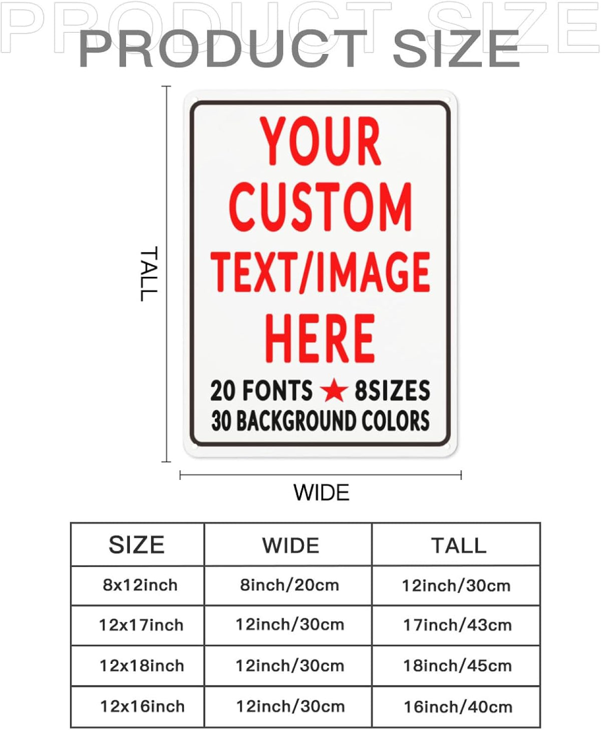 Custom Sign Personalized Custom Metal Sign, Customize For Office, Business, Workplace, Office