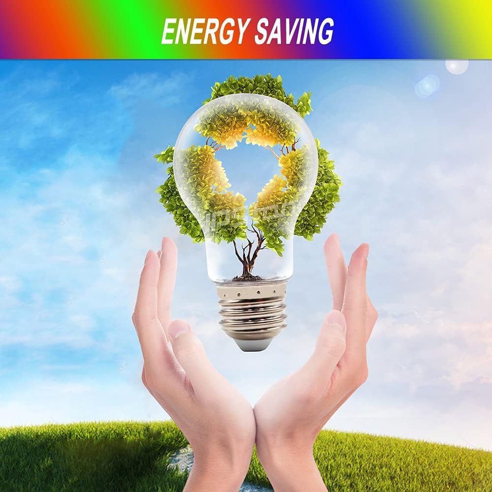 35FT Outdoor String Lights, 16 Shatterproof Edison Bulbs, Dimmable RGB Color Changing Patio Lights