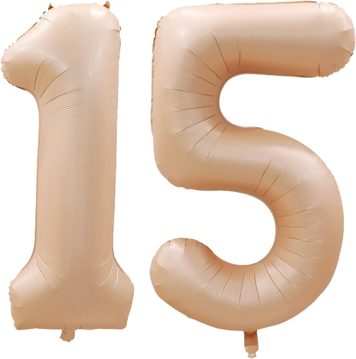 GOER Number 15 Balloons for 15th Birthday Sweet 15 Party Decorations,42 Inch Jumbo Foil Helium 51