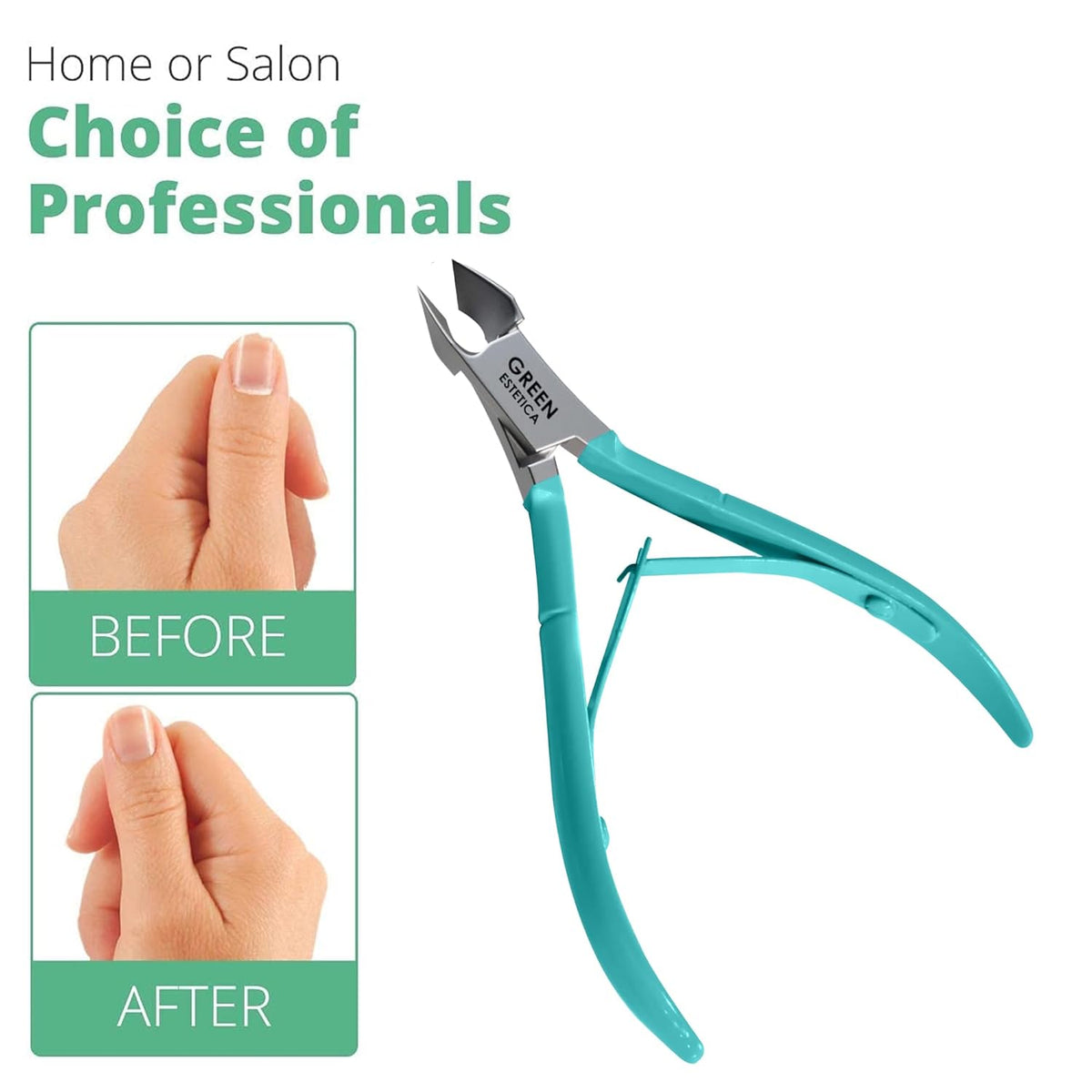 Professional Cuticle Trimmer Nail Cuticle Cutter Stainless Steel Cuticle Nippers with Sharp Blades