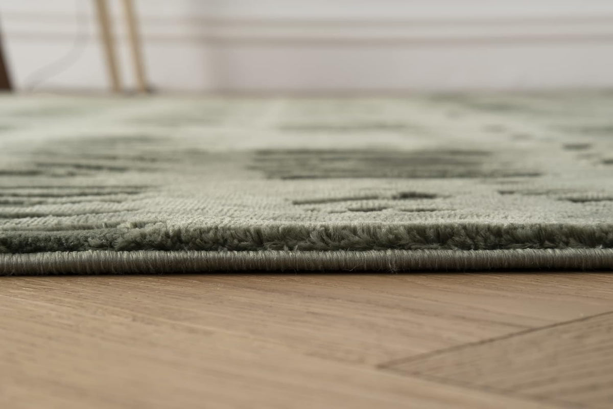 Revival Rugs Shell 7'10"x10' Washable Area Rug for Living Room Bedroom - 100% Recycled Oeko-TEX