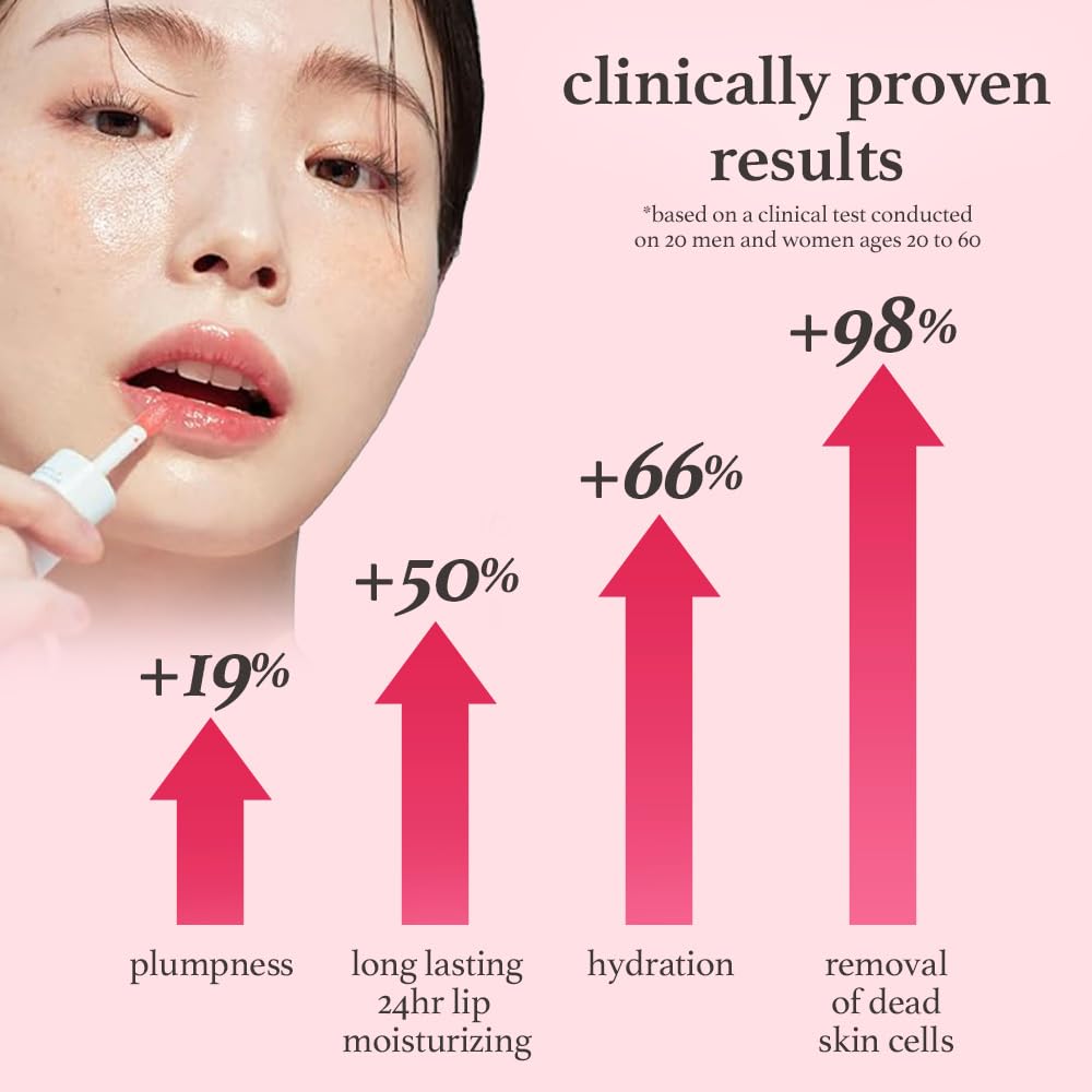 NOONI Korean Lip Oil - Appleberry | Long-Lasting, Moisturizing, Plumping, Revitalizing for Dry
