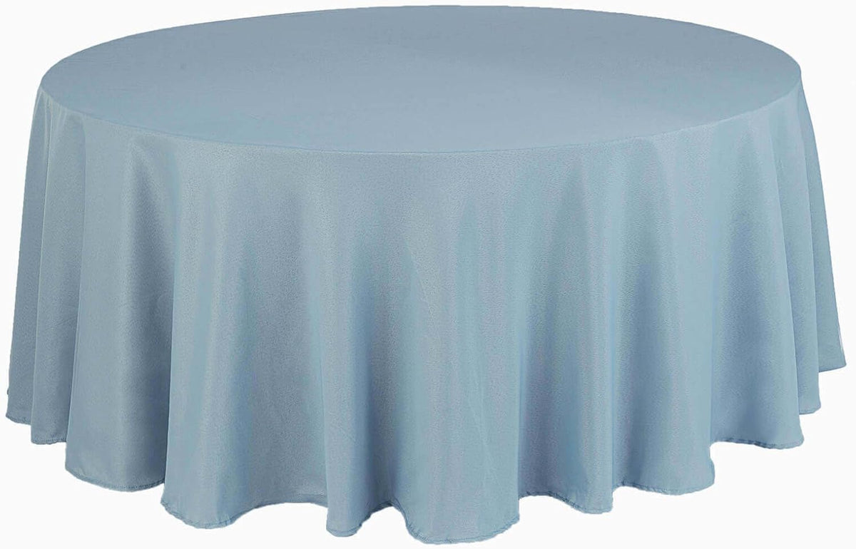 Efavormart Round Tablecloth, 120 Inch Stain & Wrinkle Resistant Washable Table Cloth, Decorative