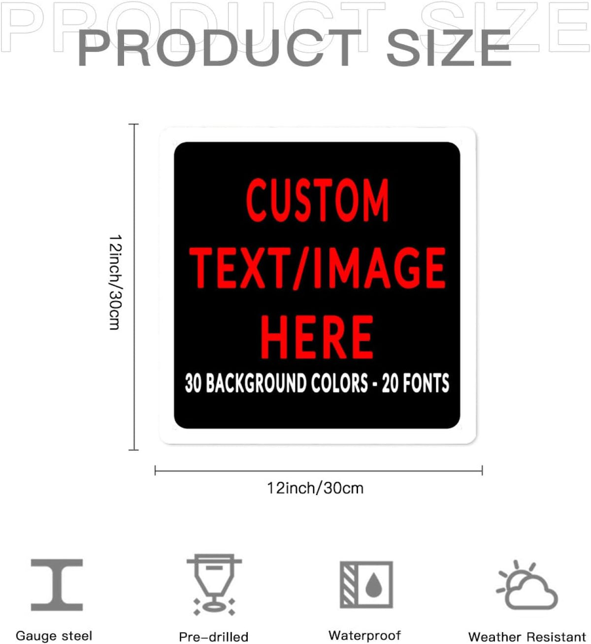 Custom Sign Personalized Custom Metal Sign, Customize For Office, Business, Workplace, Office