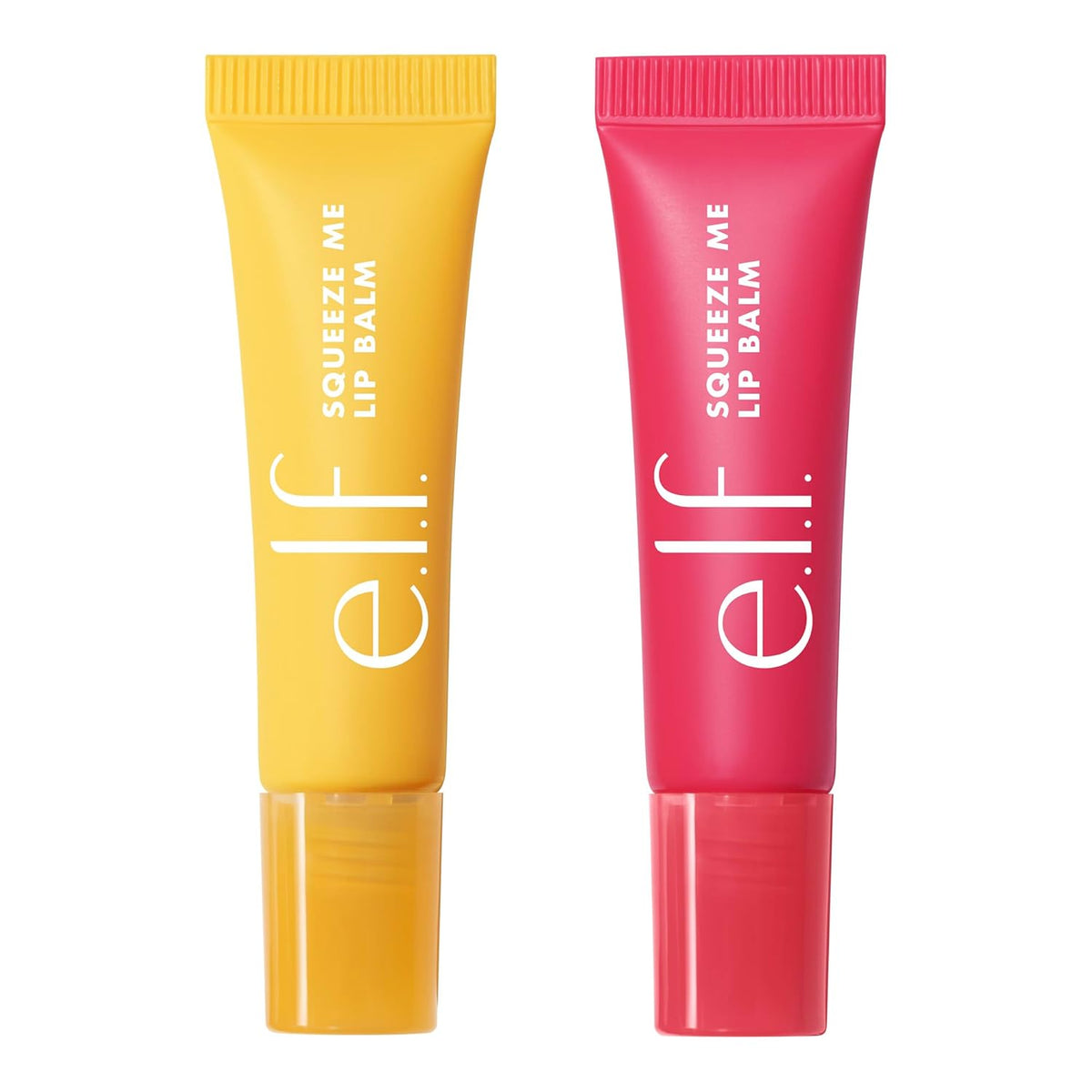 e.l.f. Squeeze Me More Lip Balm Duo, Moisturizing Balm For A Sheer Tint Of Color, Made With
