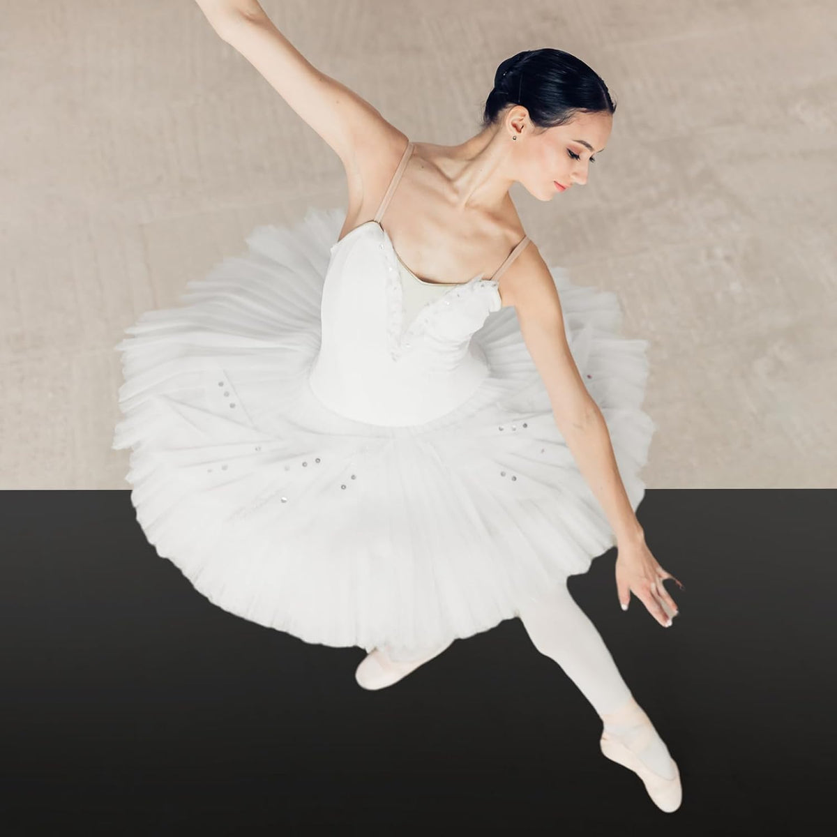 Portable Dance Floor Smooth Ballet Floor Vinyl Dance Mat for Home Stage Studios Kids Adults