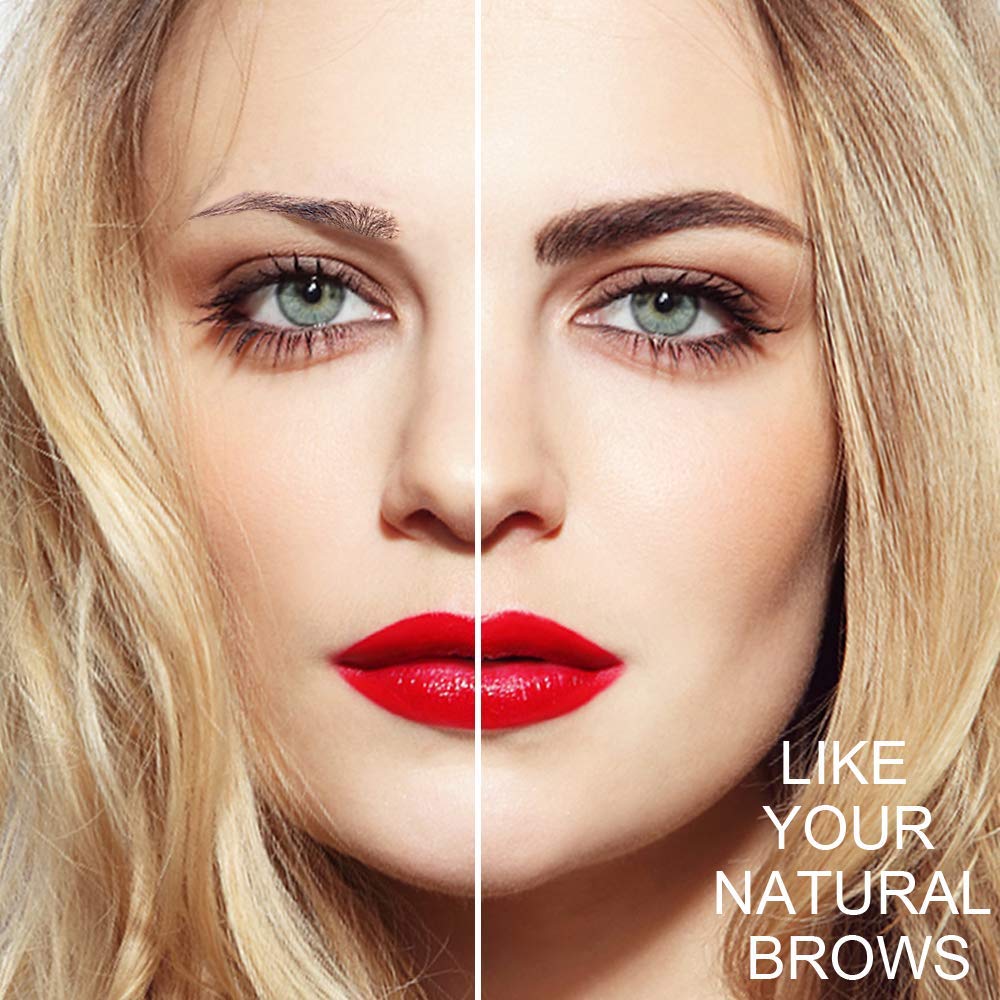 Eyebrow Stencil & Eyebrow Pencil, 30 Eyebrow Shaper Kit, Reusable Eyebrow Template With Strap &