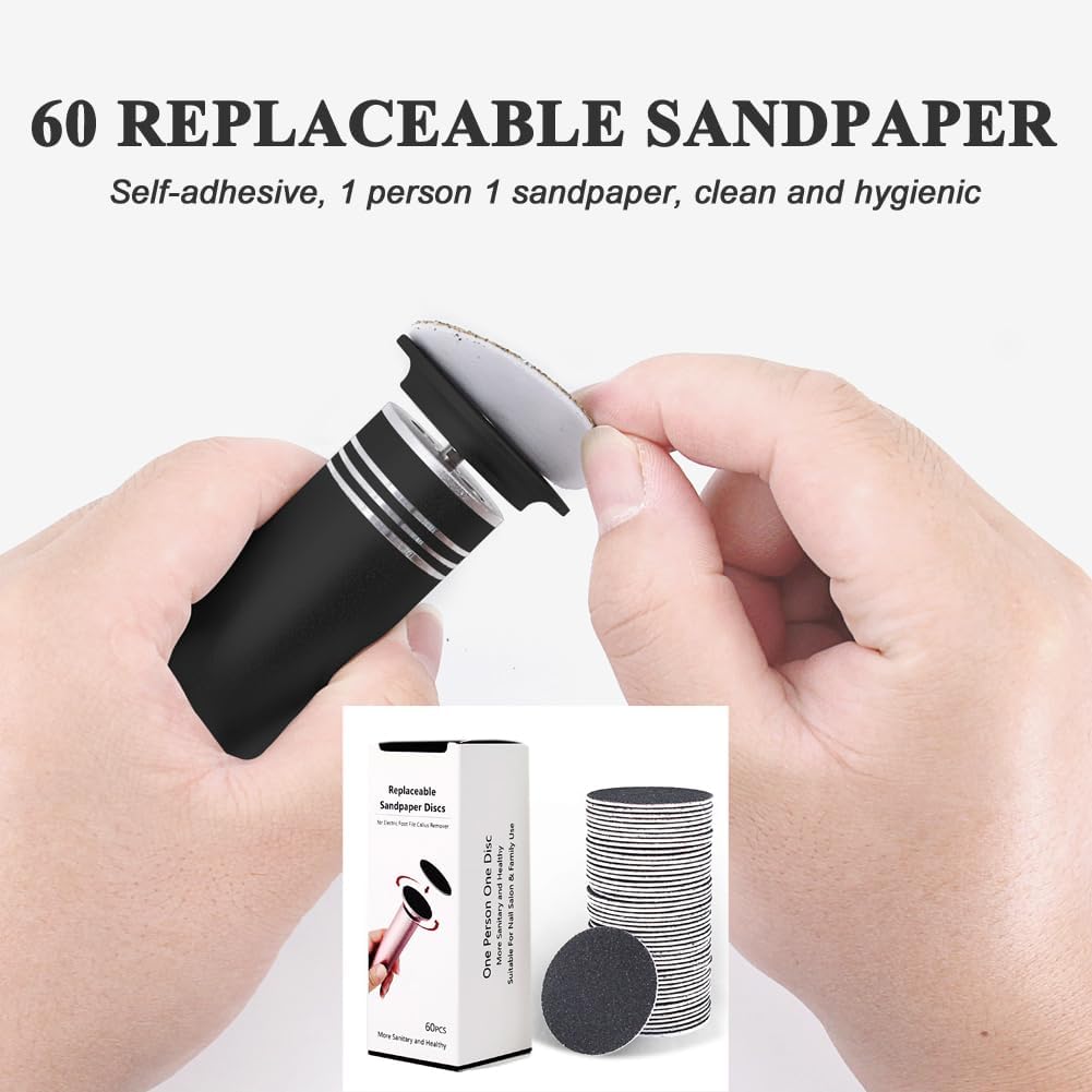 Upgraded Electric Callus Remover for Feet (Adjustable Speed) Professional Electric Foot File Foot