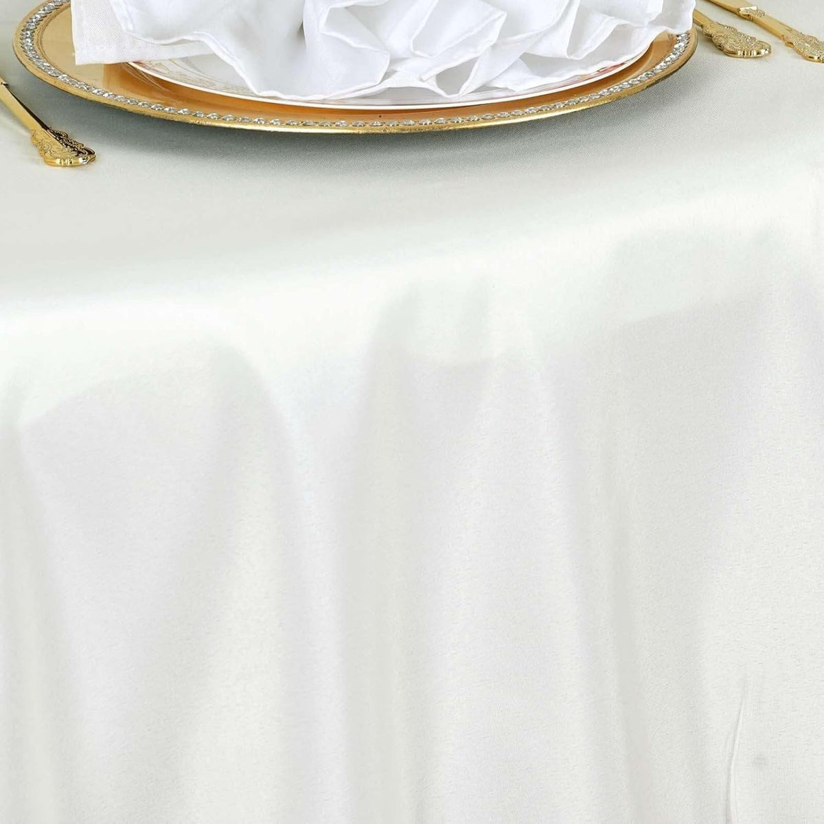 Efavormart Round Tablecloth, 70 Inch Stain & Wrinkle Resistant Washable Table Cloth, Decorative