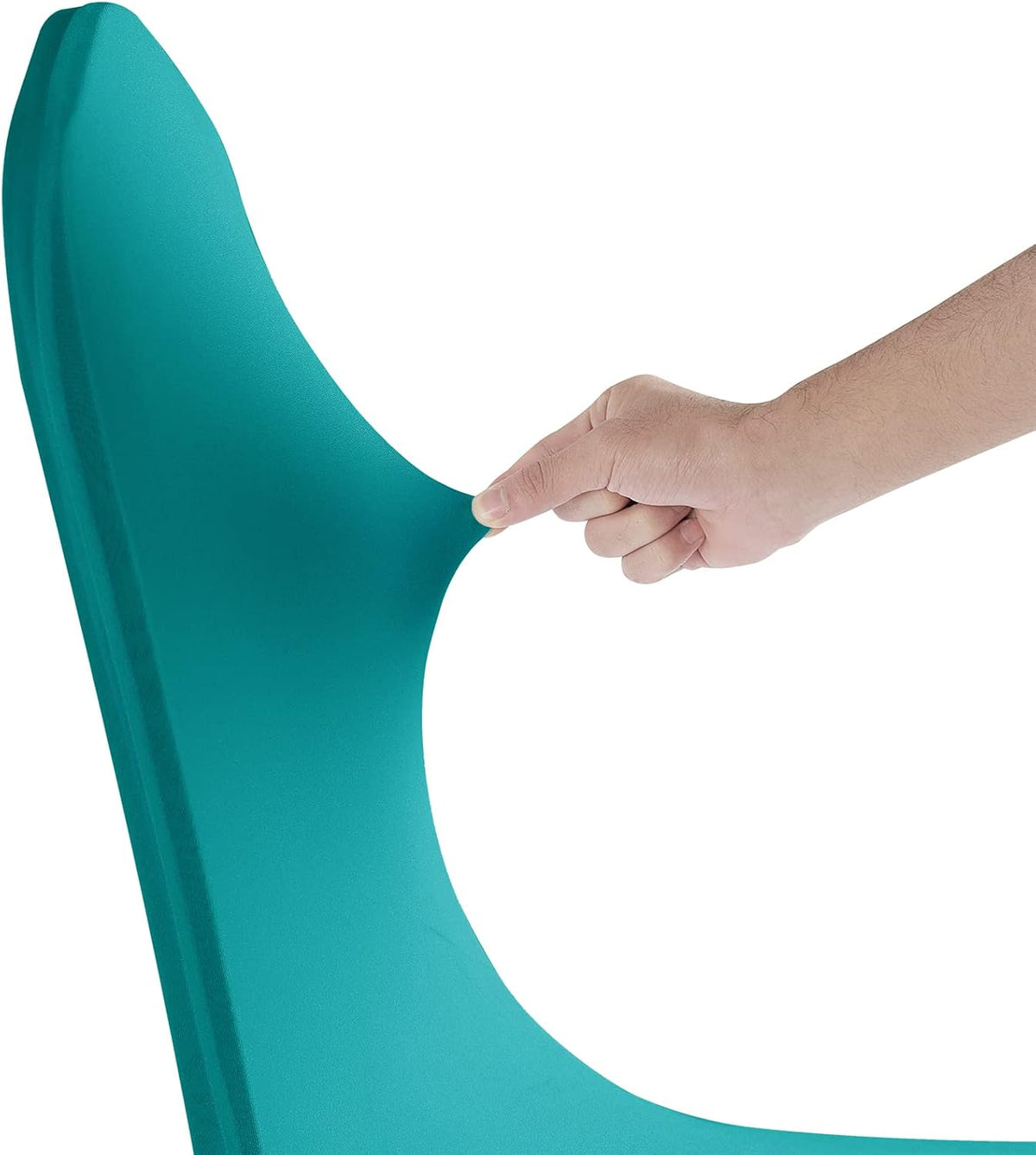 SUPERO Waterproof Spandex Chair Cover 25PCS, Stretch Dining Chair Covers, Polyester Outdoor Chair