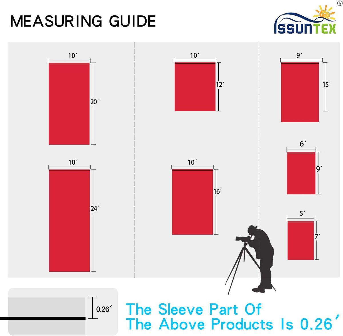 ISSUNTEX 5X7 ft Background Muslin Backdrop, Photo Studio, Collapsible High Density Screen for Video