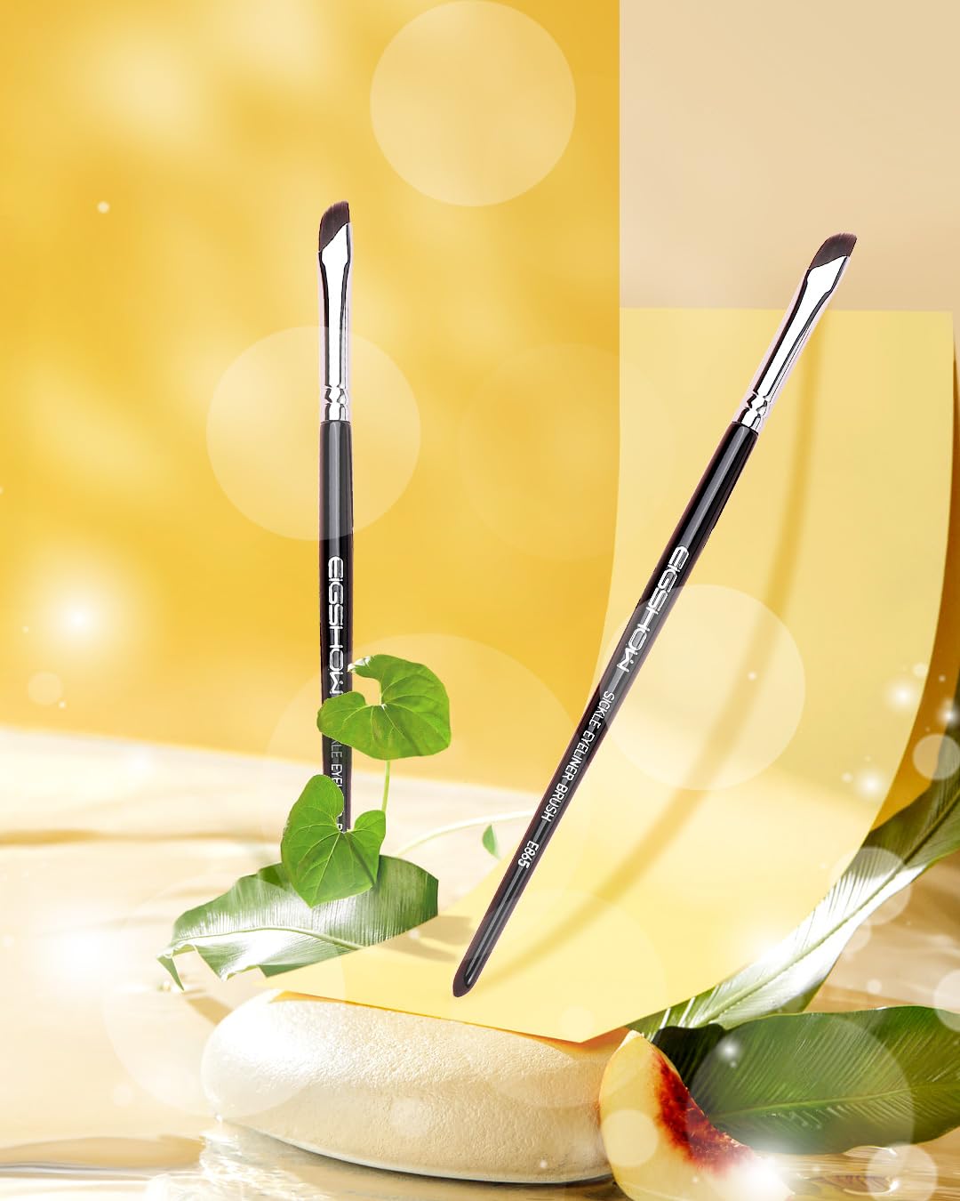 EIGSHOW Eyeliner Brush Gel Eyeliner Makeup Brush for Precise Eye Liner Eyebrow Eyelid Ultra Thin