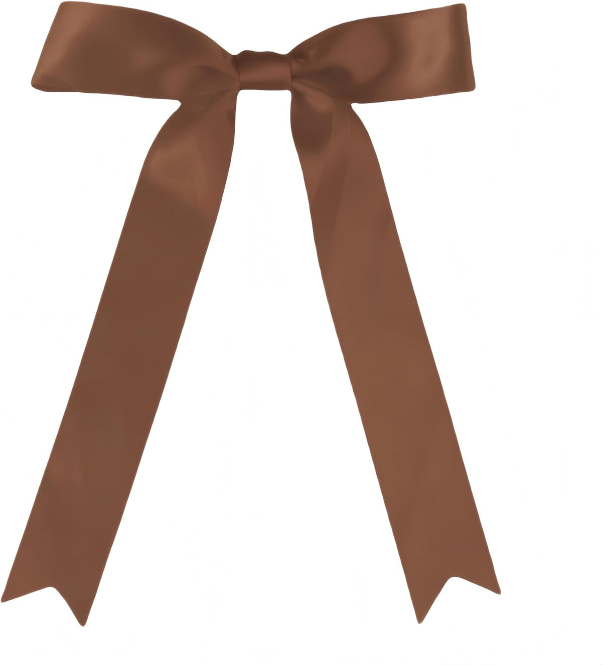 30 Pcs Brown Satin Bows 6 X 10 Inch Premade Bows with Twist Tie for Wedding Florist Decor, Cake