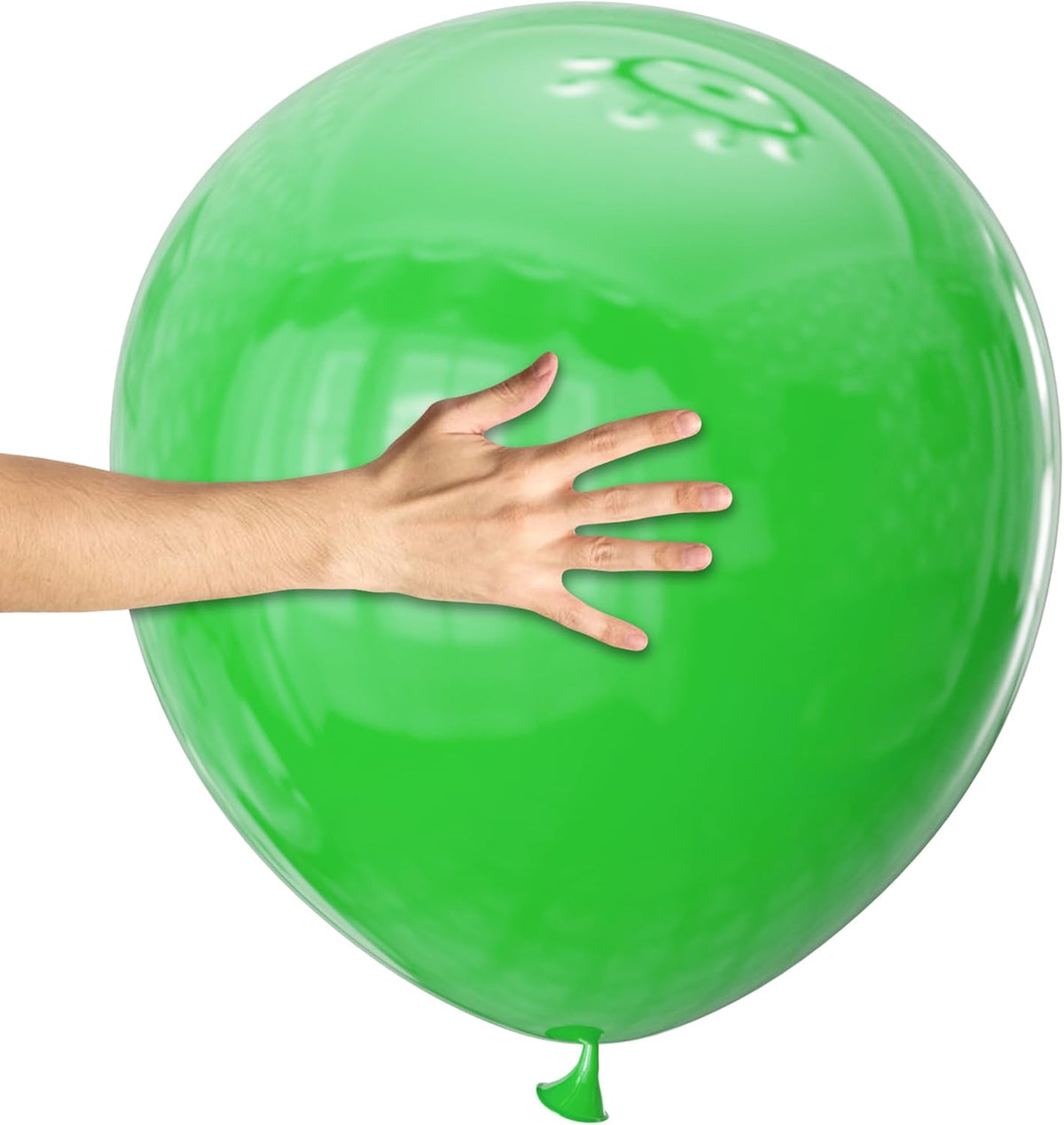 KAWKALSH 32 Pack 18 Inch Green Latex Balloons - Premium Quality, High Float Time for Parties