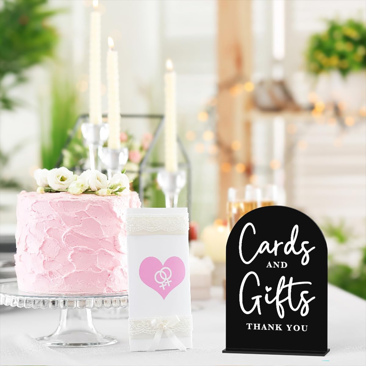 Acrylic Wedding Sign Cards and Gifts Sign for Wedding Wedding Signs for Ceremony Modern Calligraphy
