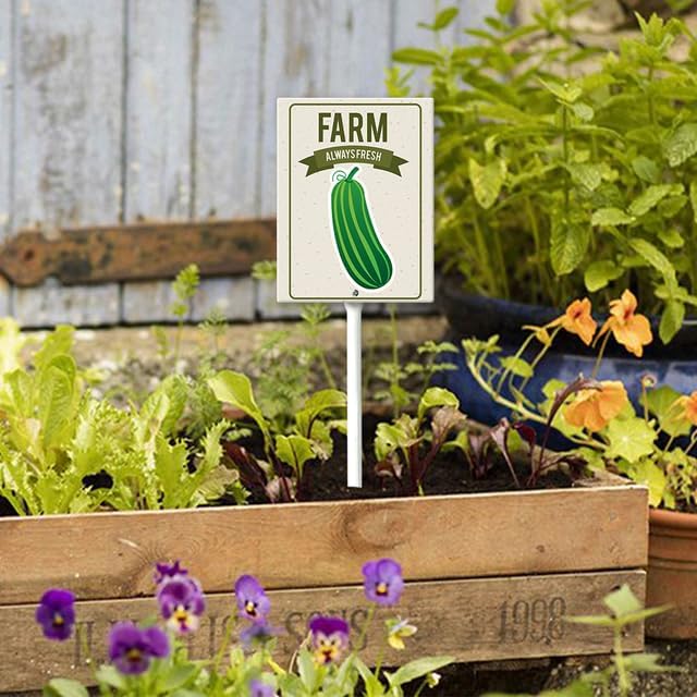 Eveokoki Aluminum Seed & Plant Labels - Plant Markes for Seedlings-Plant Tags for Pots - Garden