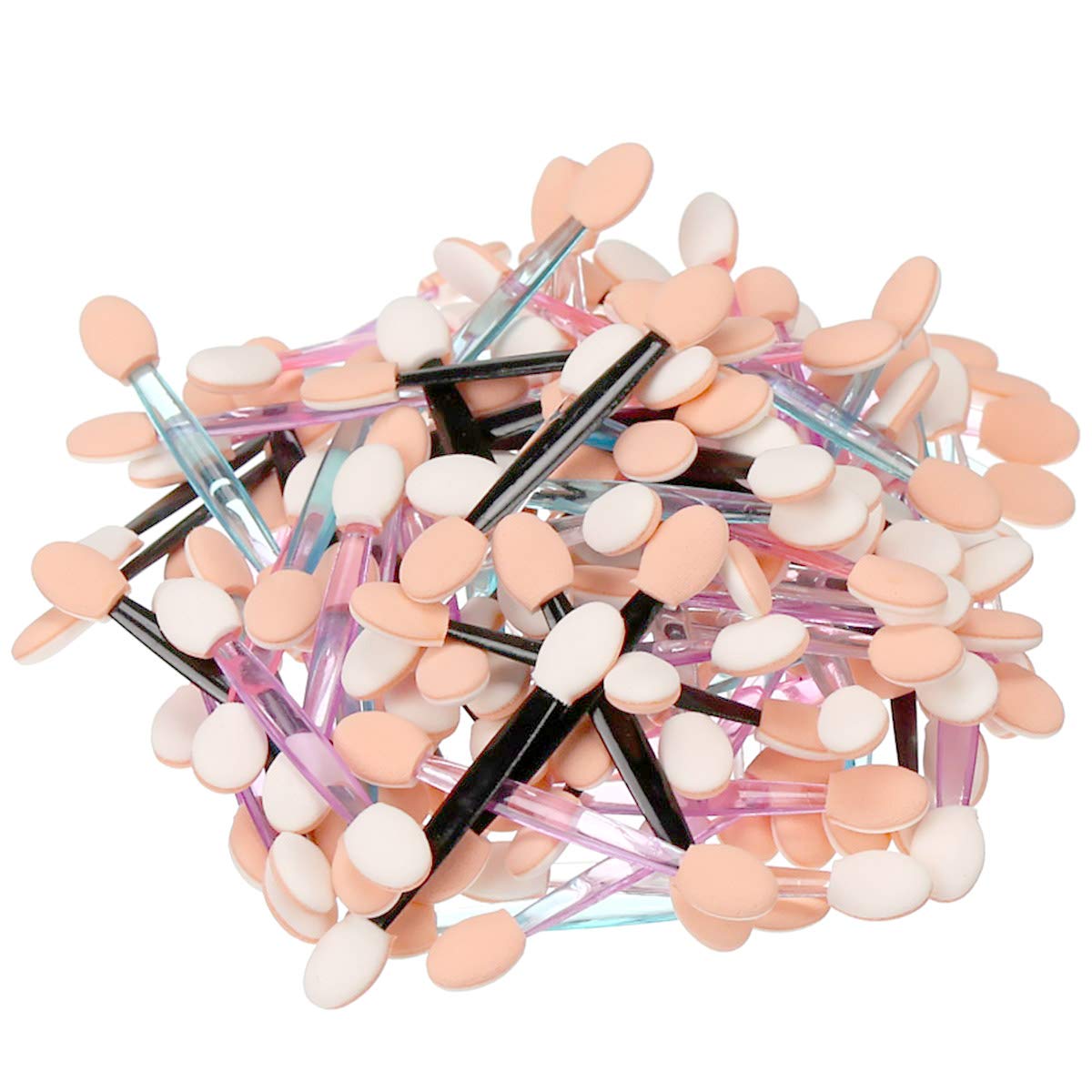 Akstore 30PCS Disposable Dual Sides Eye Shadow Sponge Applicator Eyeshadow Brushes Makeup Brush