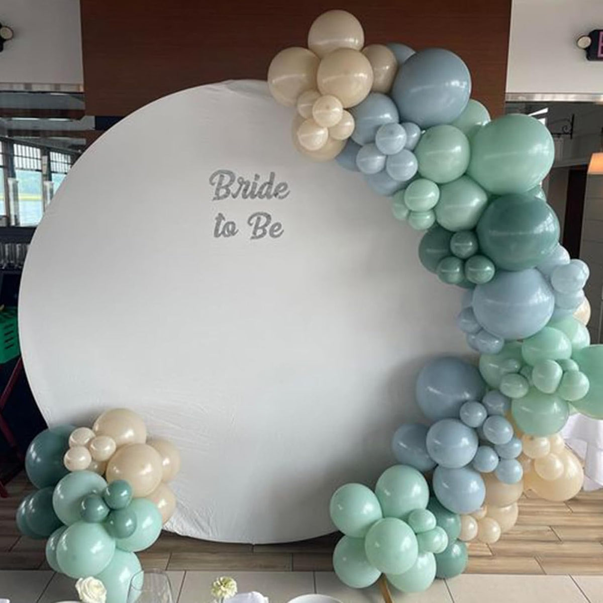 Sage 52 PCS 12 Inch Multi-Colored Balloons for Birthday Parties - Includes Blue, Green, Yellow