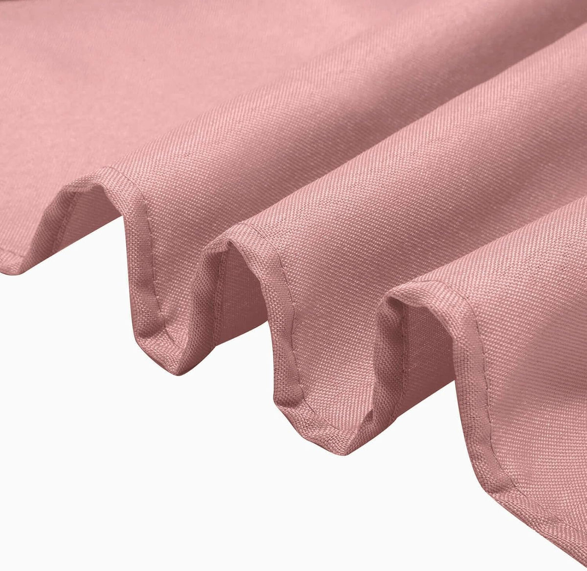 Efavormart 90" Dusty Rose Wholesale Linens Polyester Square Linen Tablecloth for Kitchen Dining