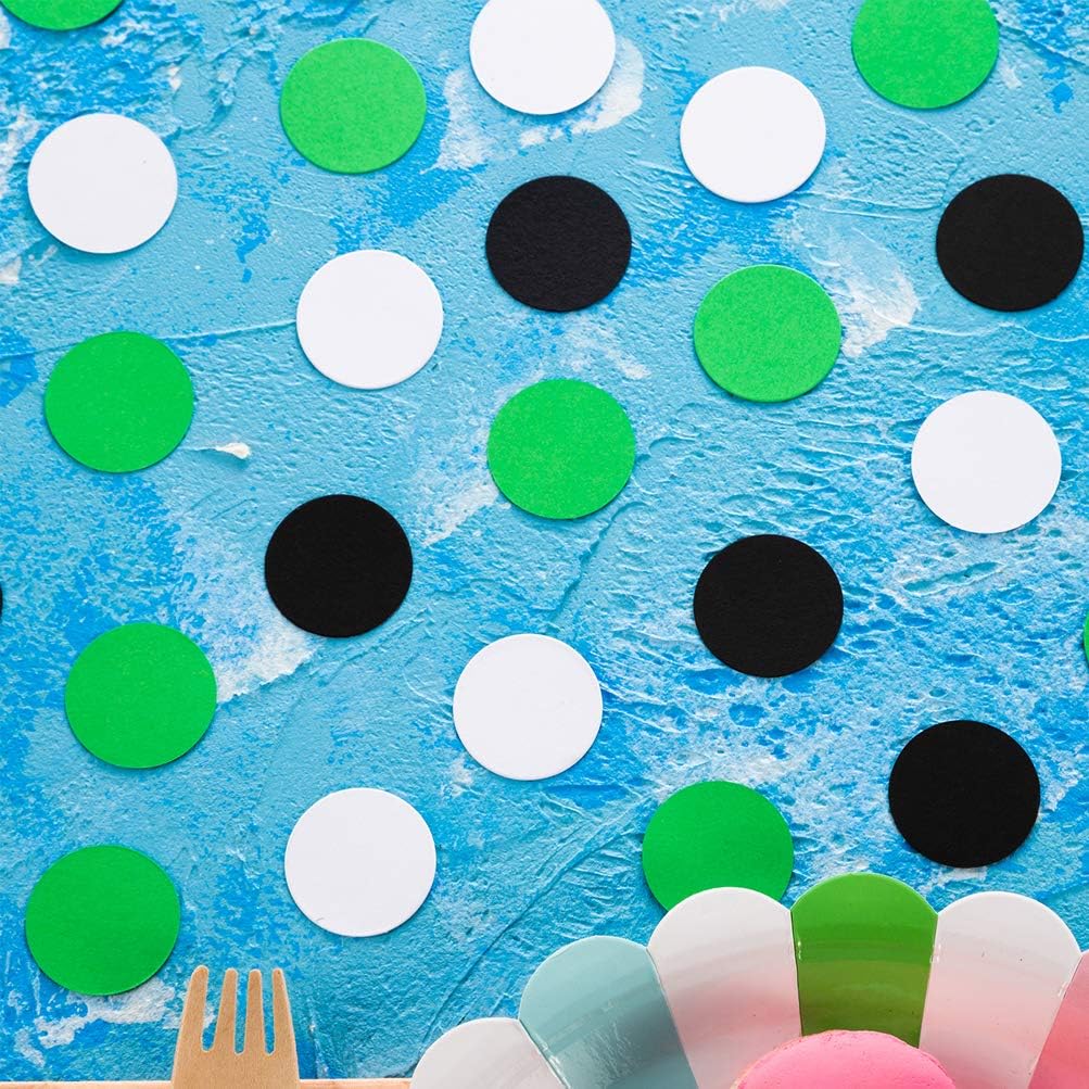 Glitter Confetti Circle Dots for Table Wedding Birthday Party Decoration, 1.2 inch in Diameter