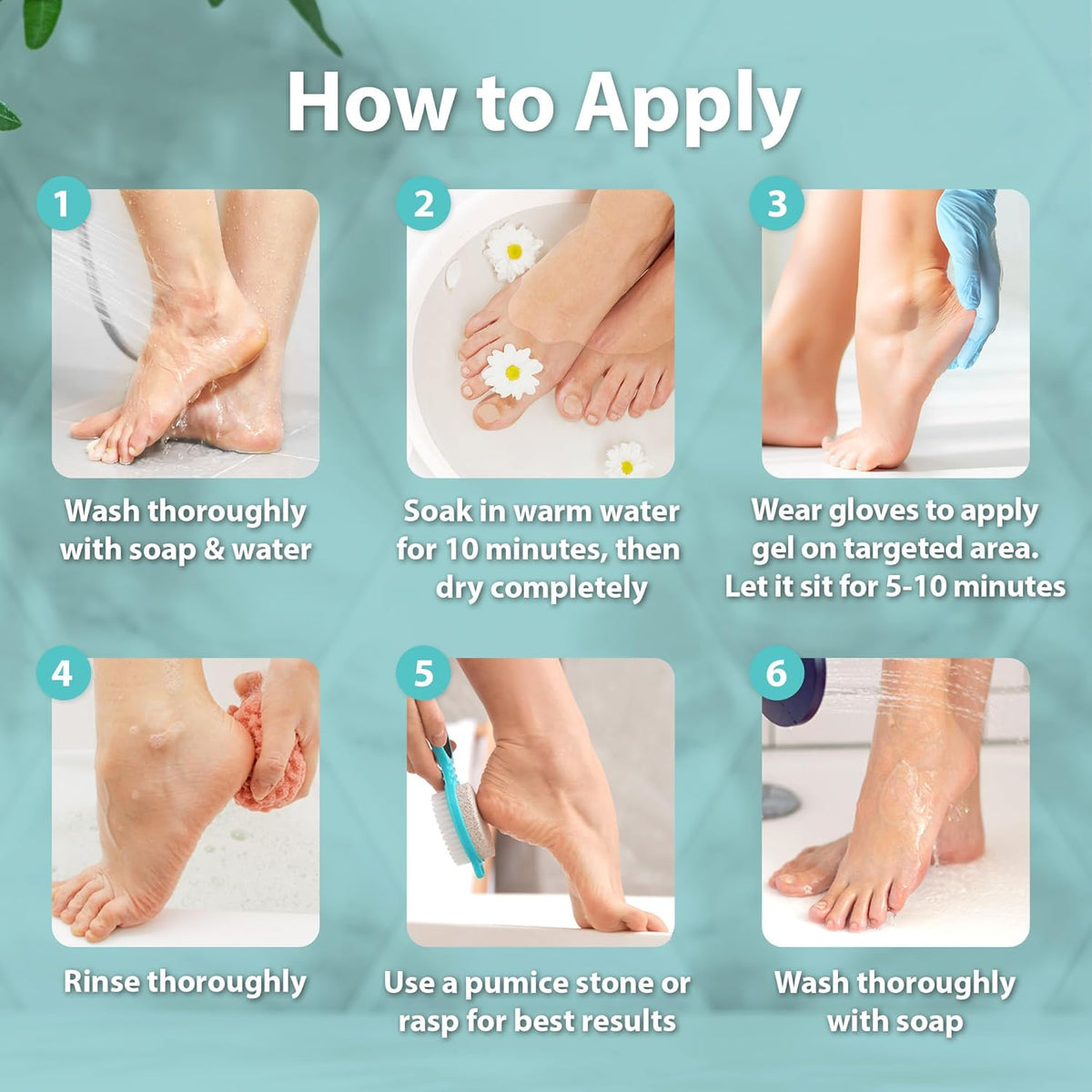Ebanel Professional Callus Remover for Feet with 20% Urea, Epsom Salt, Salicylic Acid, Glycolic