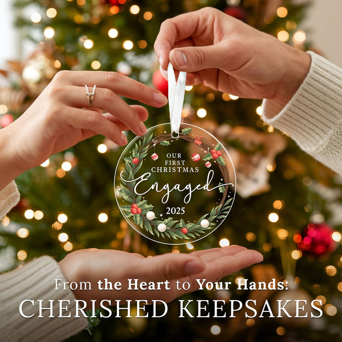 HEXMOZ Engagement Gifts for Couples - Engagement Gift for Women, Fiance, Her, Bride to Be, Newly