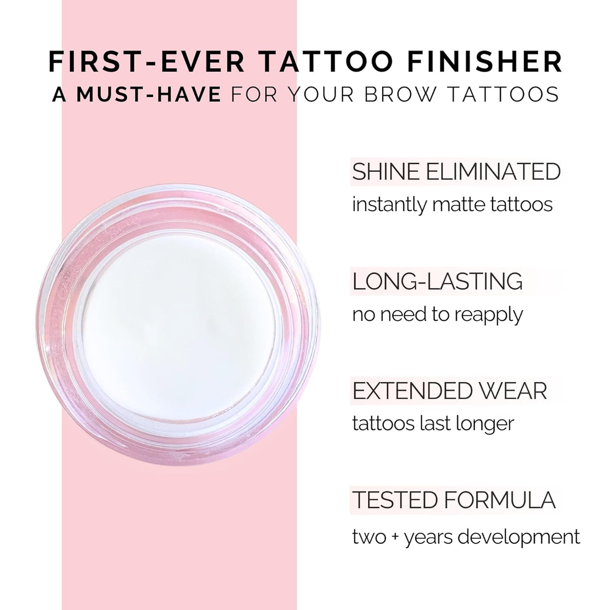 Matte Tat Instant Finish Shine Remover Temporary Tattoos Eliminate Shine Temporary Eyebrow Tattoos