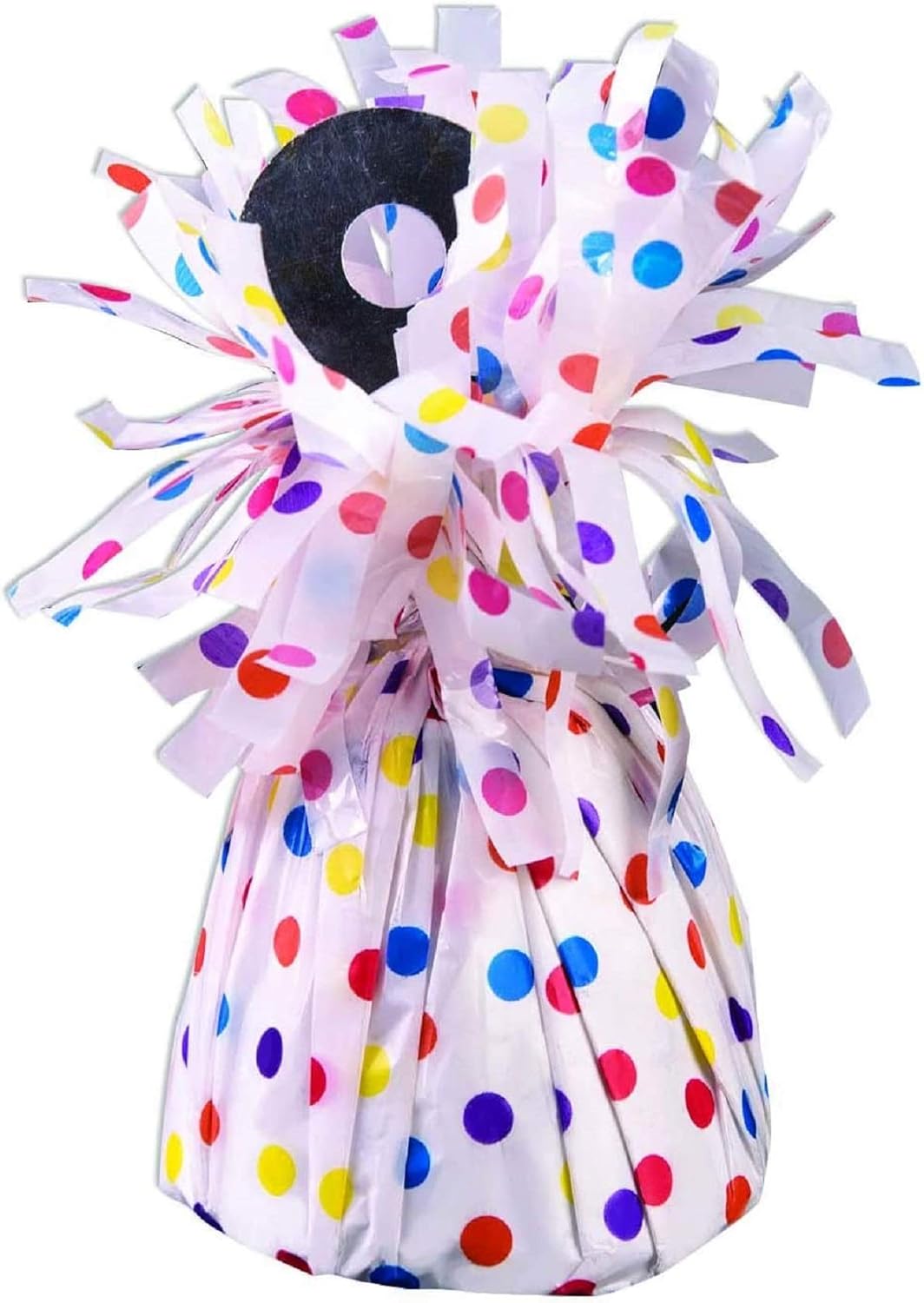 PMU Polka Dot Kisses Balloon Weights - Decorative Balloon Weight for Christmas, Thanksgiving