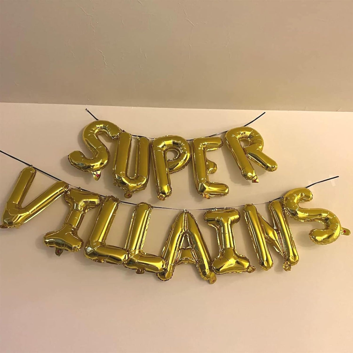 Letter Balloons Gold, 40 Inch Alphabet Name Balloon, Large Self Inflating Custom Balloon F Decor