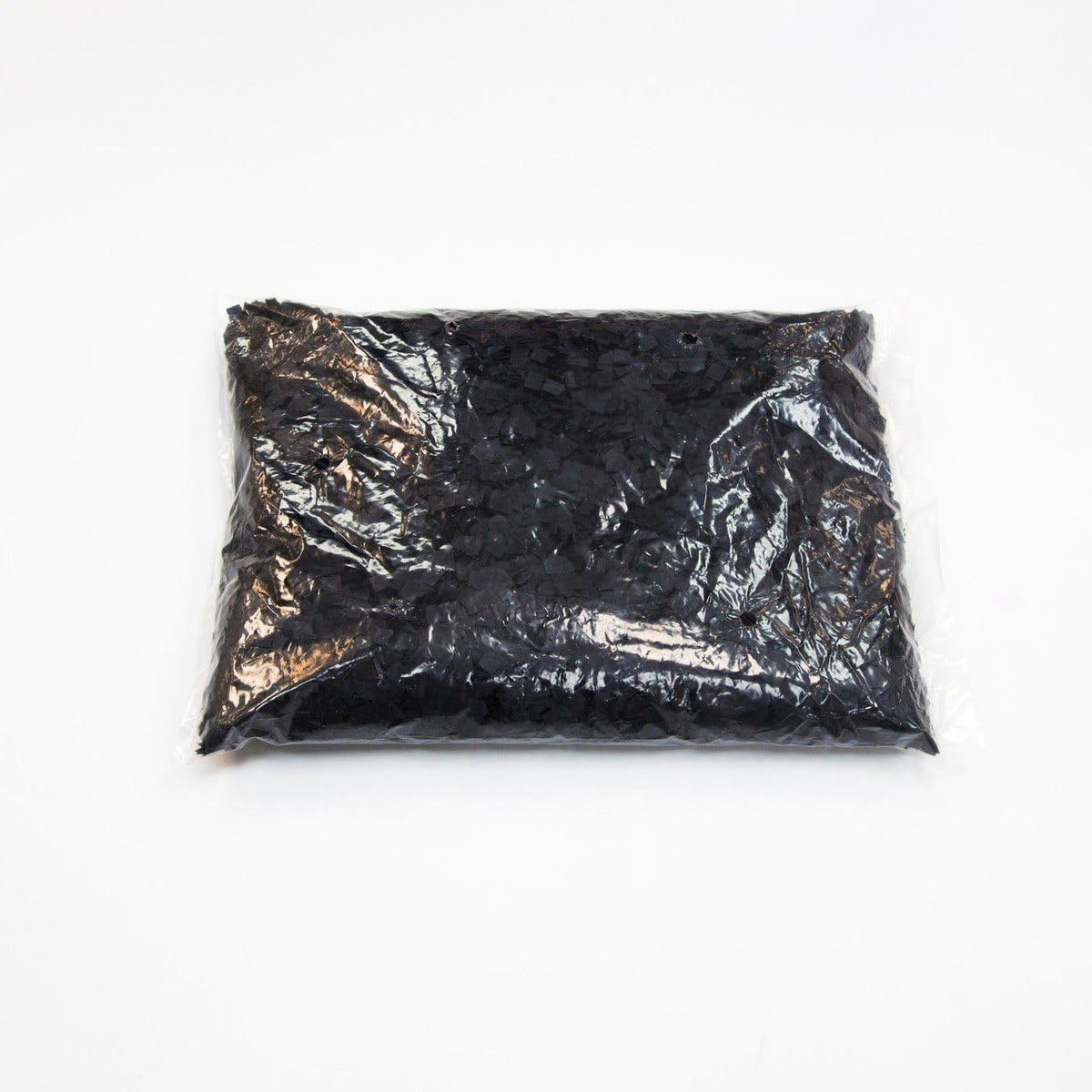 Biodegradable Tissue Confetti Squares, Black Color – Ultimate Confetti Fluttering Tissue Paper