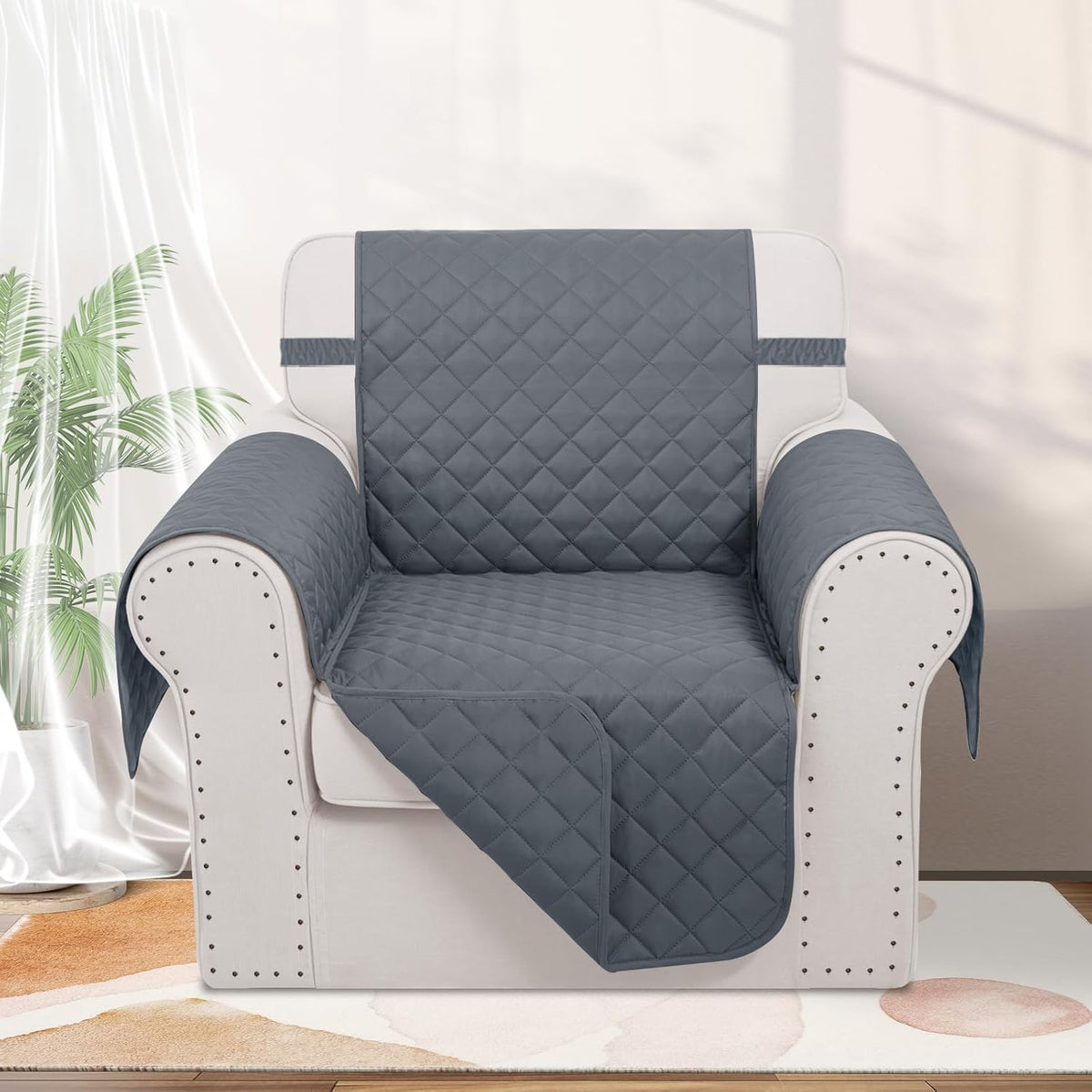 Recliner Chair Covers Reversible Sofa Cover Couch Cover for Pets Lazy Boy Furniture