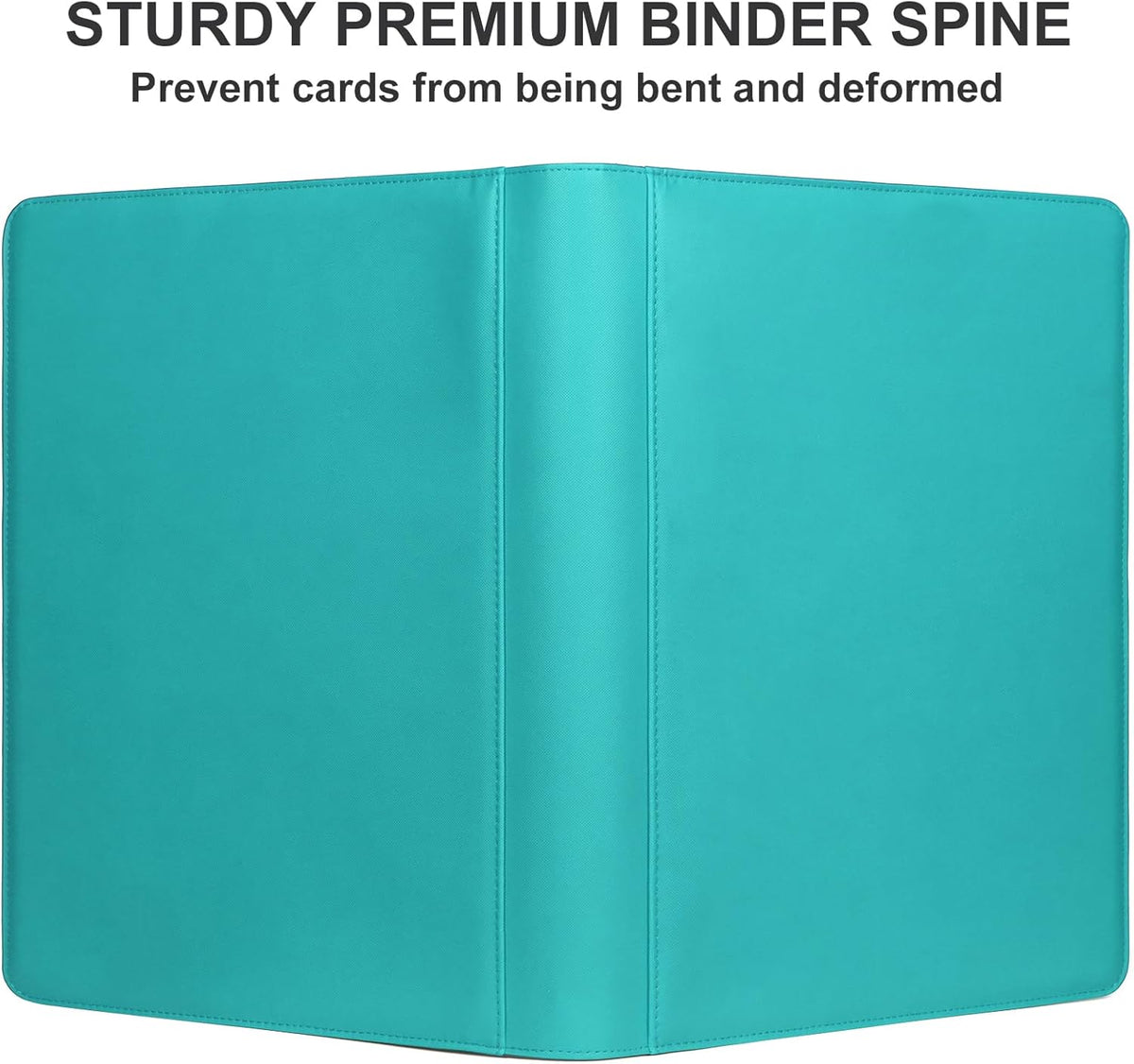 GEAoffice Premium 1000 Trading Card Binder, Large Side Loading 16 Pocket Card Collection Binder
