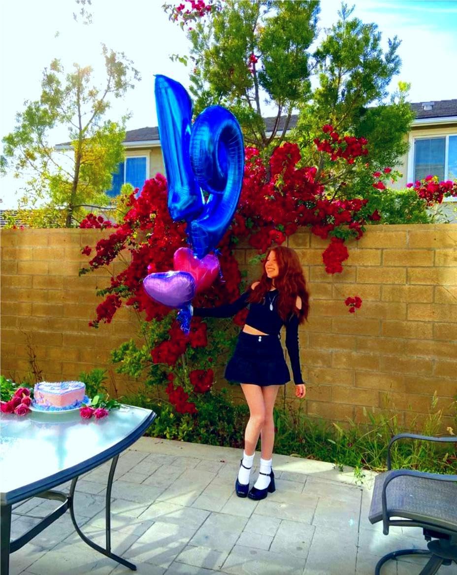 Big Navy Blue 0 Number Balloon 40 Inch, Foil 0 Number Balloons, Number Zero Balloons for 10 20 30